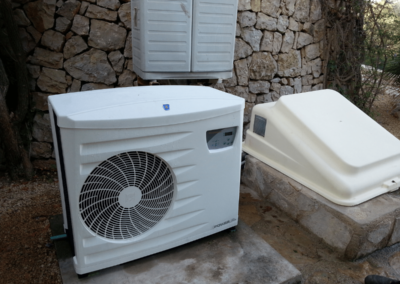 2014 bomba de calor, Calfament de piscines, Denia