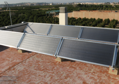 2012 solar térmica per a ACS, calefacció i piscina, Valencia