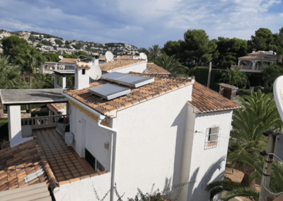 2019 aire solar, twinsolar 4.0 y 2.0 teulada inclinada, Moraira