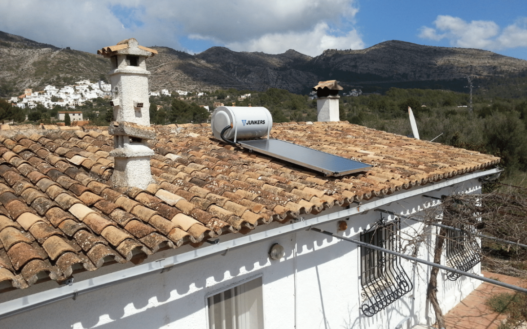 2019 solar térmica, termosifón, Xaló