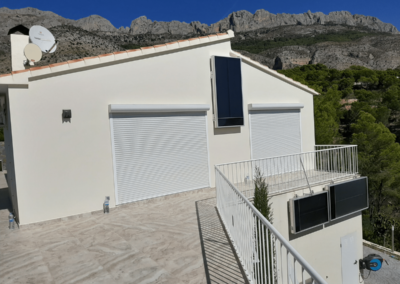 2020 aire solar, twinsolar 2.0 fatxada, Altea