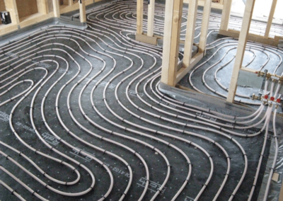 2011 sistemas calefacció, sòl radiant, Valencia