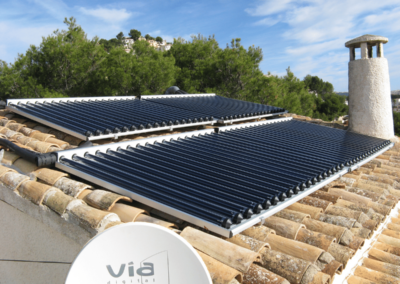 2012 solar térmica per a ACS, calefacció i piscina, Benissa